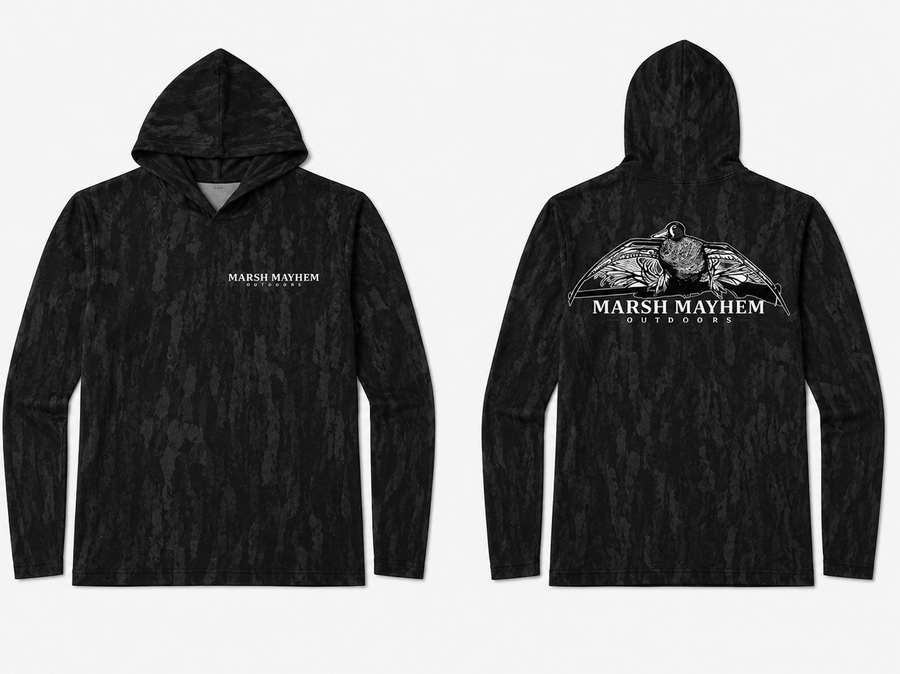 Black Camo Performance Hoodie