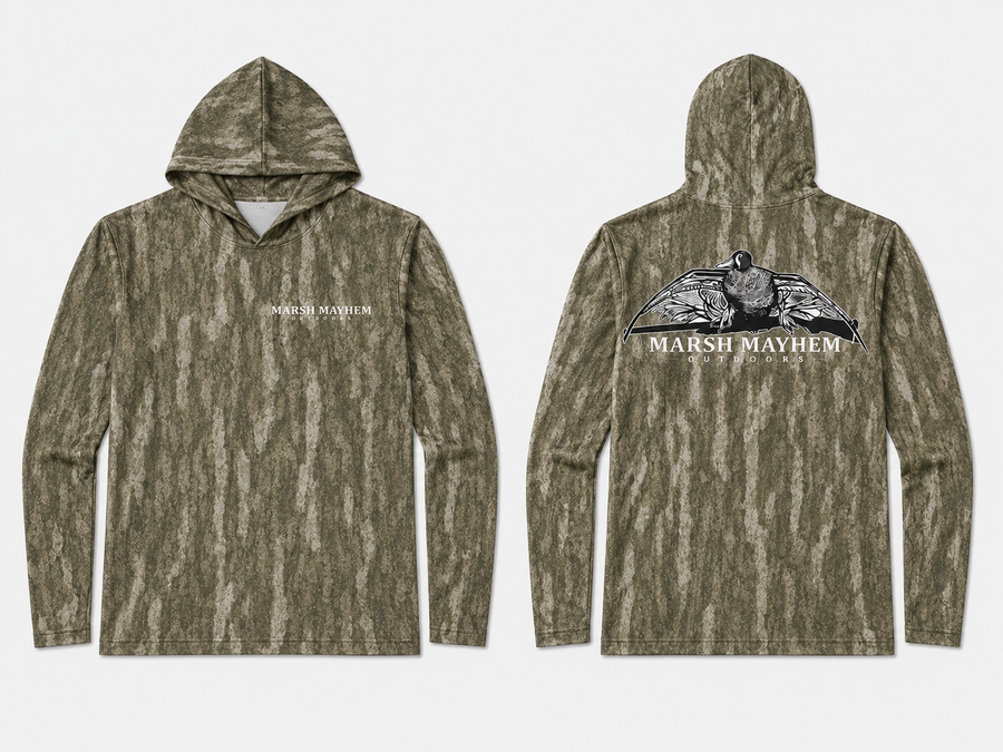 Bottomland Camo Performance Hoodie