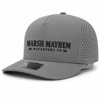 Marsh Mayhem Gray Snapback