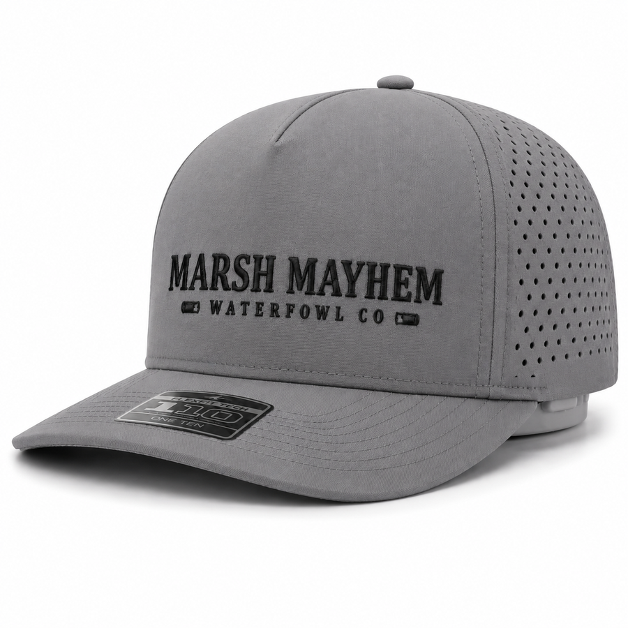 Marsh Mayhem Gray Snapback