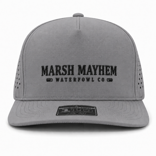 Marsh Mayhem Gray Snapback
